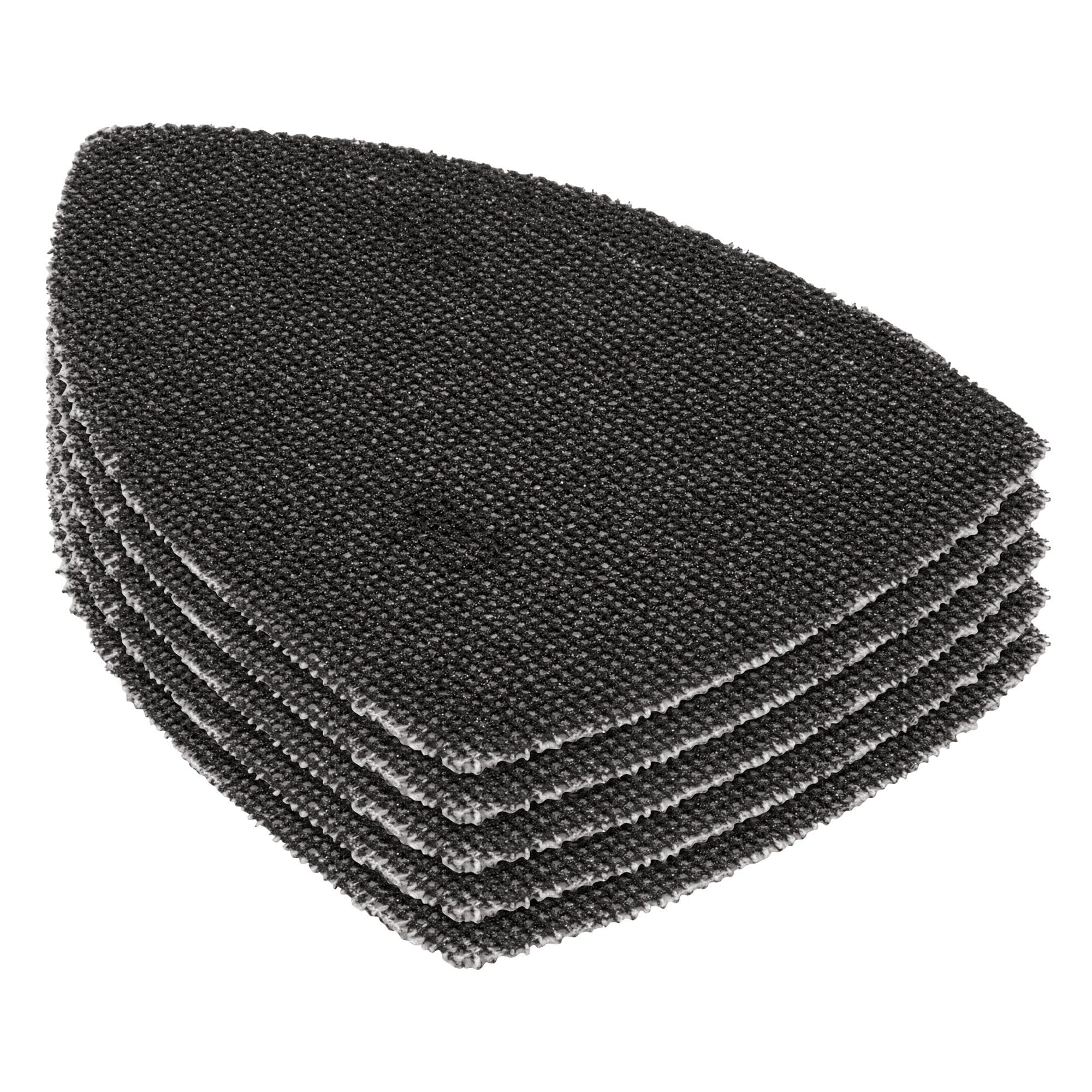 Trend Mesh 102 x 152mm 150 Grit Abrasive Delta Sanding Sheets, AB/DET/150M, Pack of 5