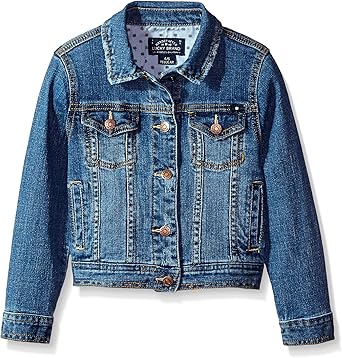 next girls denim jacket