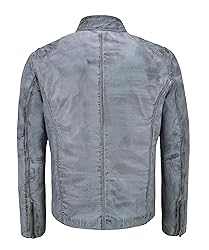 HANDSY Leather Jackets For Men - Leather Motorcycle
