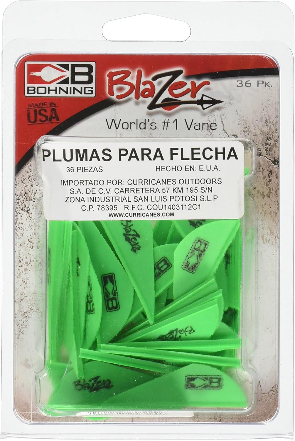 Bohning Blazer Vane (Pack of 36), White : Sporting Goods : Sports & Outdoors