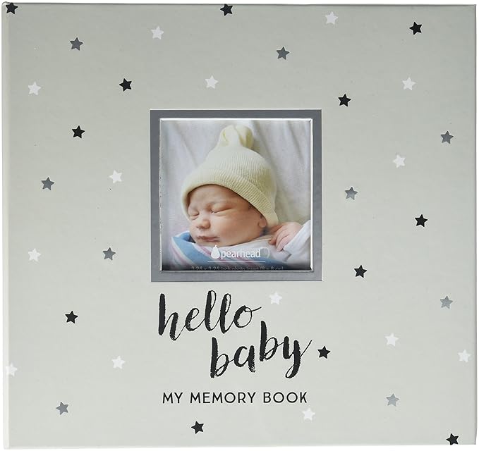 pearhead hello baby book