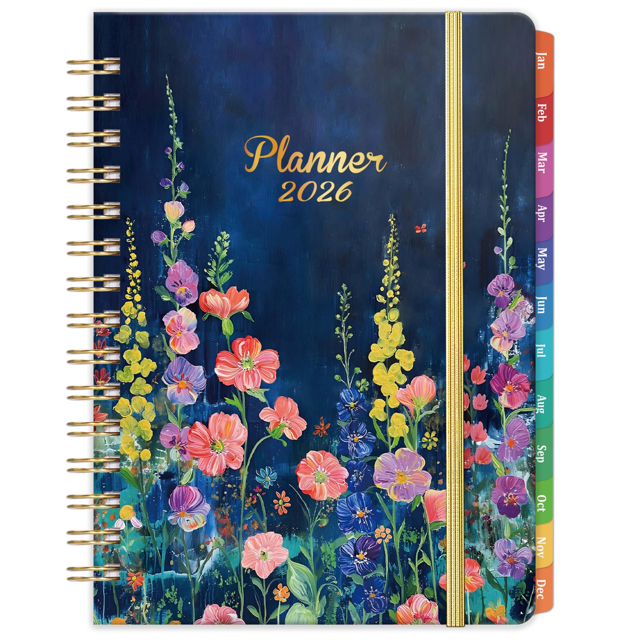 Photo 1 of 2026 Planner - 2026 Planner Weekly and Monthly from January 2026 to December 2026, 6.4'' x 8.5'', 2026 Calendar Planner with Thick Paper, Inner Pocket