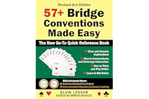 57+ Bridge Conventions Made Easy: The New Go-To Quick Reference Book - Revised 2nd Edition
