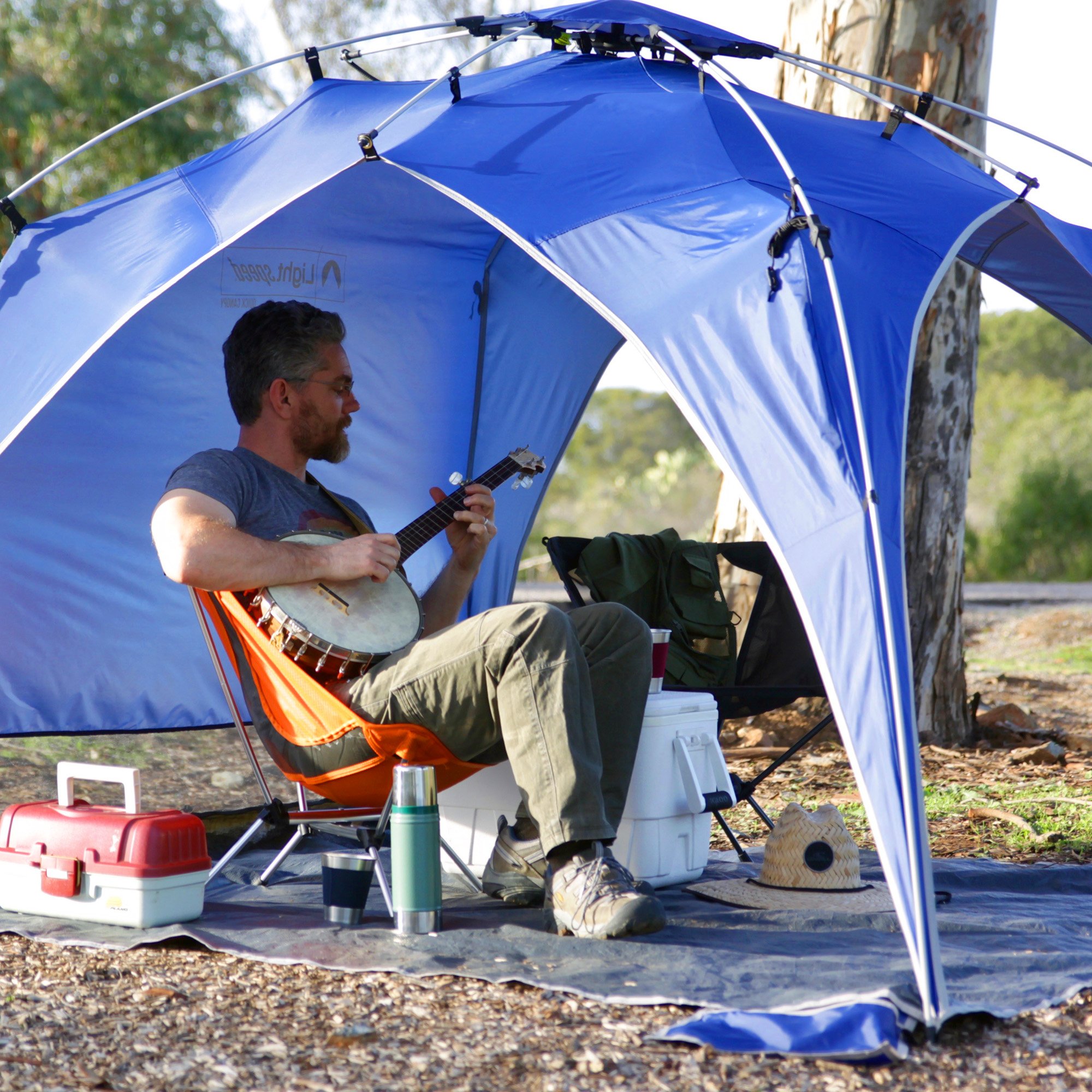 Lightspeed Outdoors Quick Canopy Instant Pop Up Shade Tent on Galleon