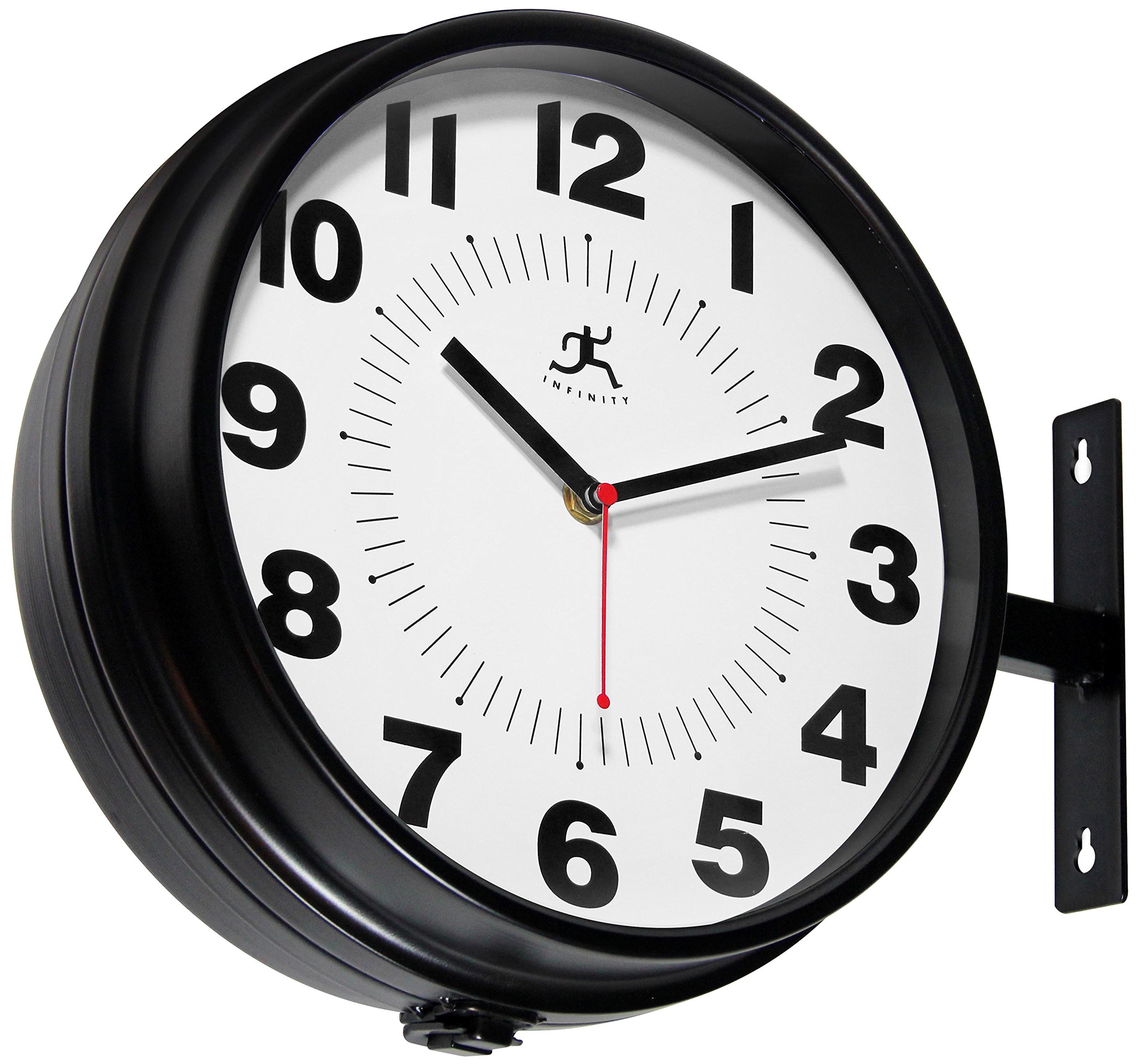 Infinity Instruments Hallway Clock, Black LAVORIST