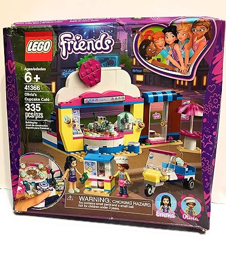 Lego Instructions Lego Set Olivias Cupcake Cafe Lego Friends LEGO