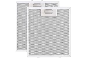 Updated Range Hood Filter Replacement 9x10.25Inch (230x260mm) 4-Layer S97018029 Aluminum Mesh Hood Vent Filter, HR Huare Technology Grease Filter, fits Broan B5 Series, Alternative 1932913, 2pack