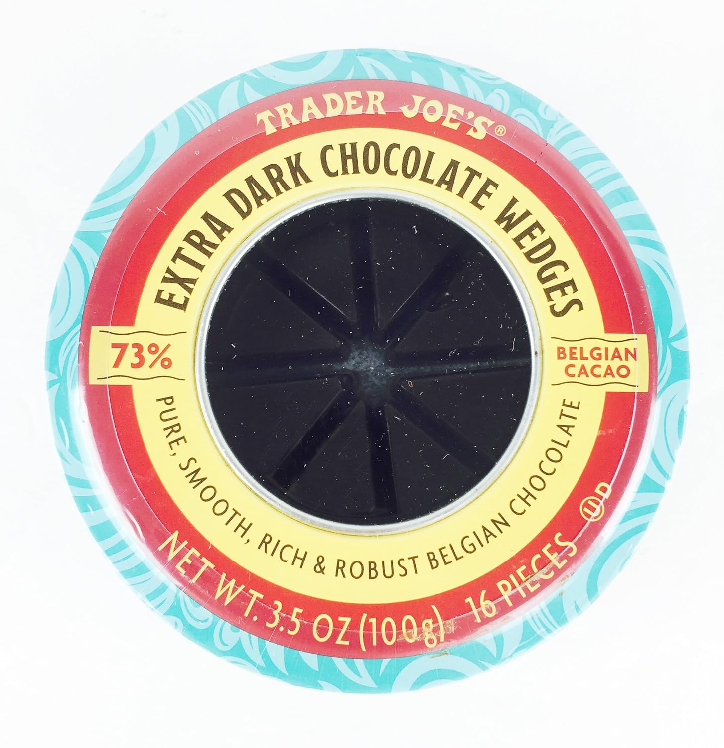 Amazon.com : Trader Joe's Extra Dark Chocolate Wedges 3.5 oz ...