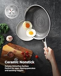 Roomena Nonstick Frying Pan Set with 2