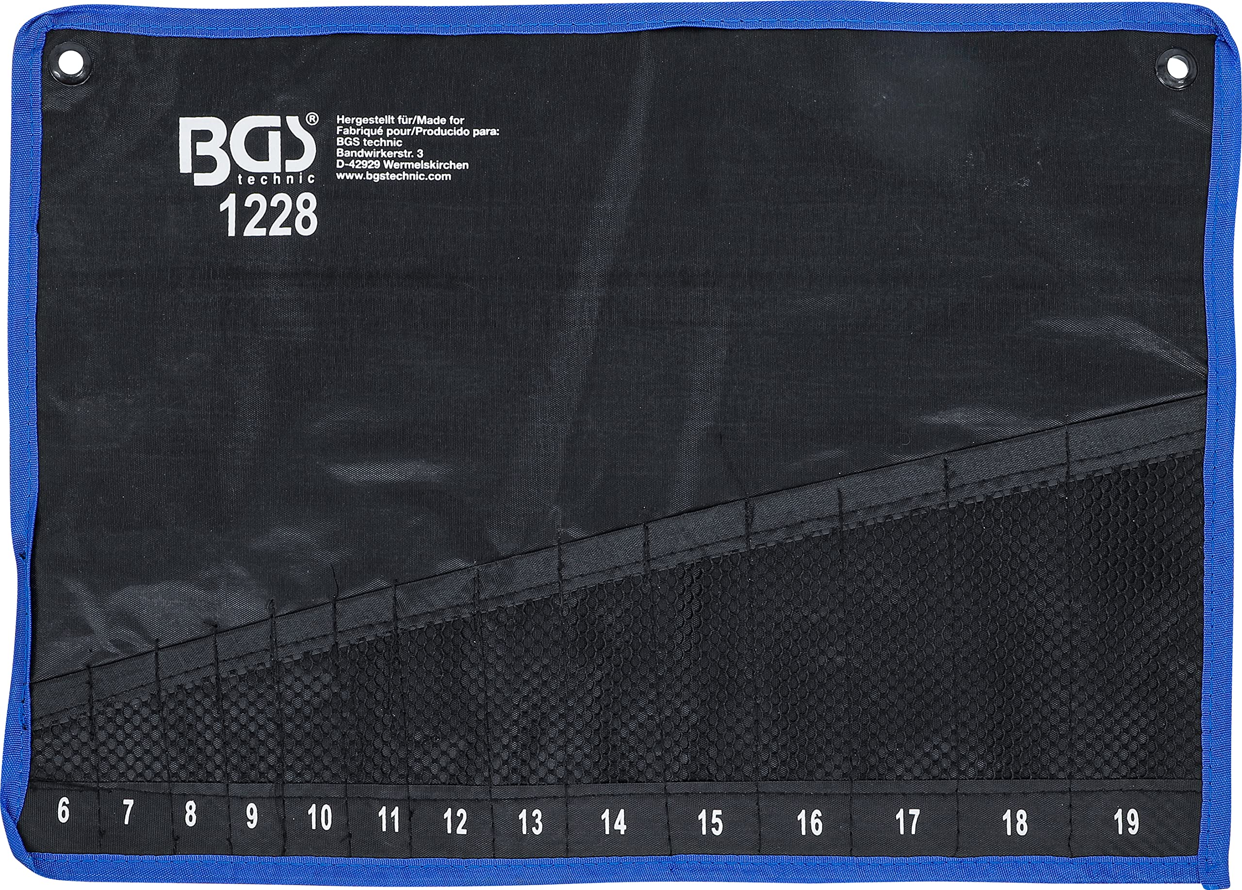 BGS 1228-LEER | Empty Tetron Bag for BGS 1228