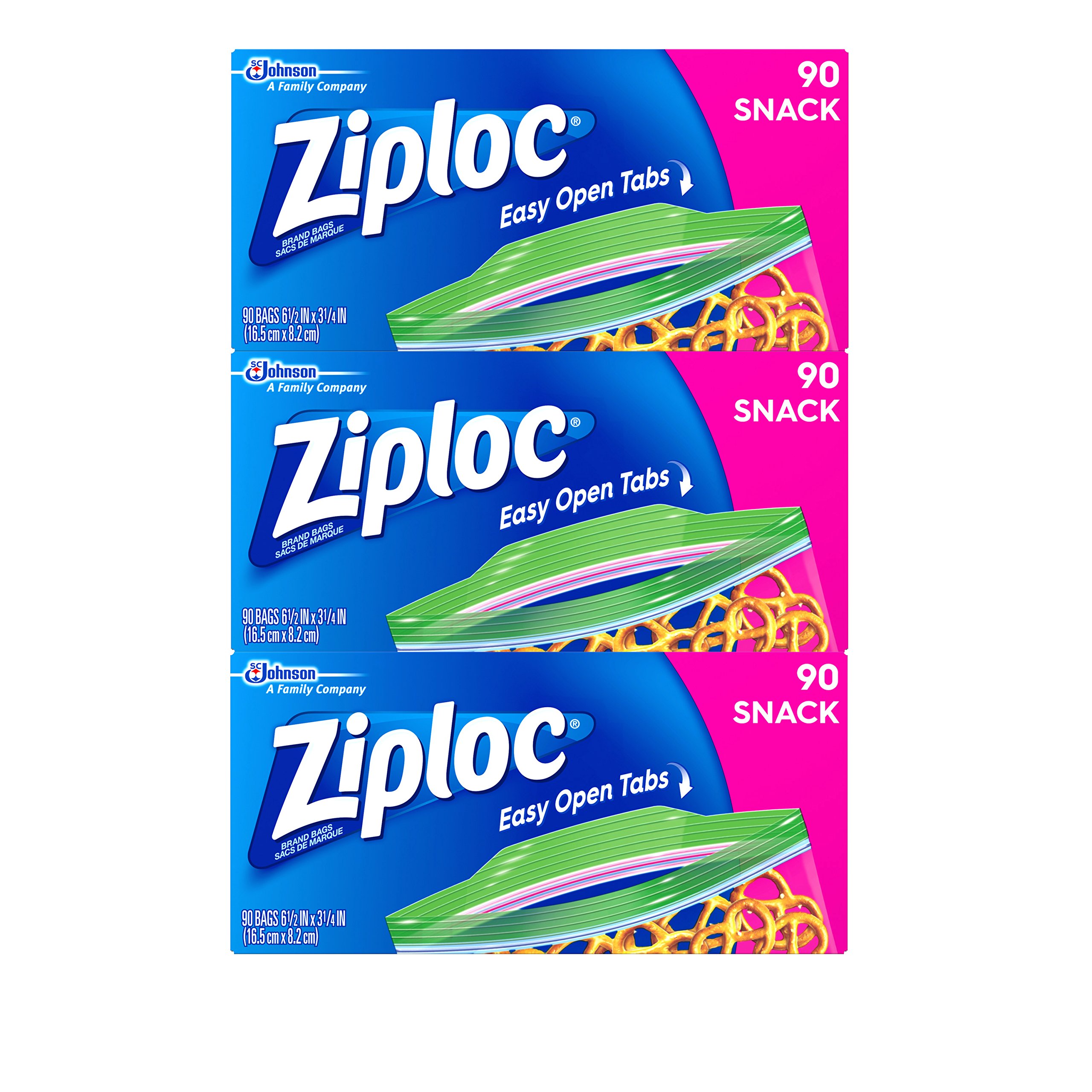 Ziploc Sandwich Bags, XL, 90 Count Health & Personal Care