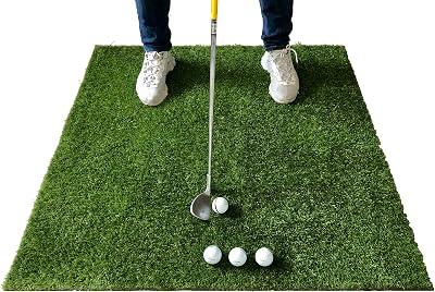 Artificial Grass Direct LARGE Golf Practice Mat 100x100 cm 30mm pile