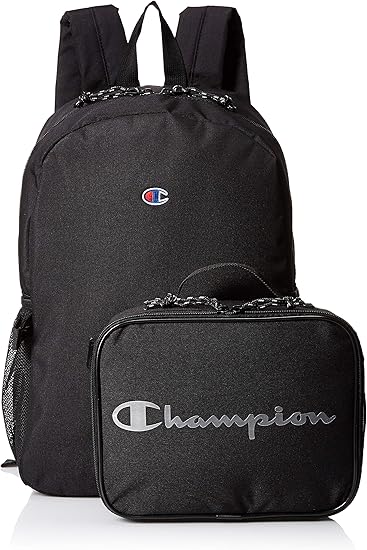 champion backpack with lunchbox
