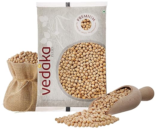 Amazon Brand - Vedaka Premium White Peas, 1kg