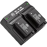 DSTE 2PCS DMW-BMB9 DMW-BMB9E (1500mAh/7.4V) Batería Cargador Compatible para Panasonic Lumix DMC-FZ40, DMC-FZ45, DMC-FZ48, DMC-FZ60, DMC-FZ62, DMC-FZ70, DMC-FZ100, DMC-FZ150