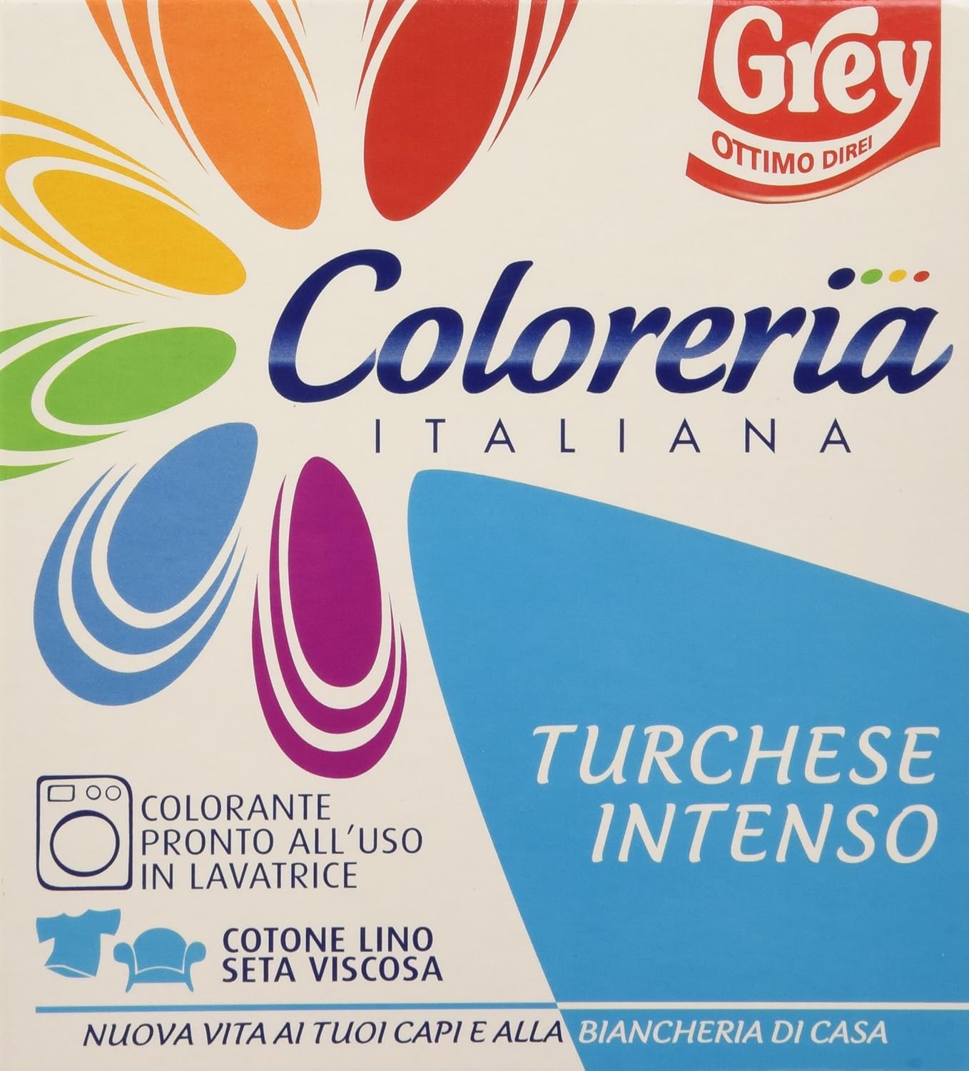 Tintura Tessile Blù Turchese - Confezione Da 3 Bustine Per Tessuti Naturali - Foto 9