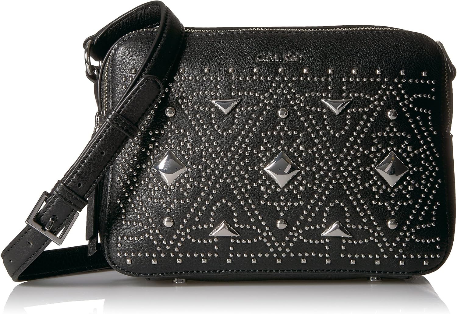 calvin klein avery pebble satchel