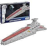 4D Build Star Wars Deluxe Venator-Class Star Destroyer 3D Model Kit, Star Wars Collectibles & Desk Decor, Adult Puzzle, Build
