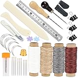 39 Pcs Bookbinding Tools Kit with Bone