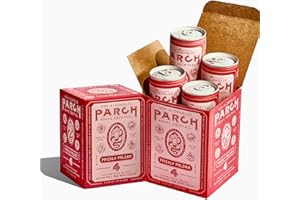 PARCH Prickly Paloma, Ready to Drink Non Alcoholic Agave Cocktail Infused with Desert Botanicals & Adaptogens, Plant Based, Gluten Free & Vegan, Inspired by the Sonoran Desert (8.4 oz x 8 pack)