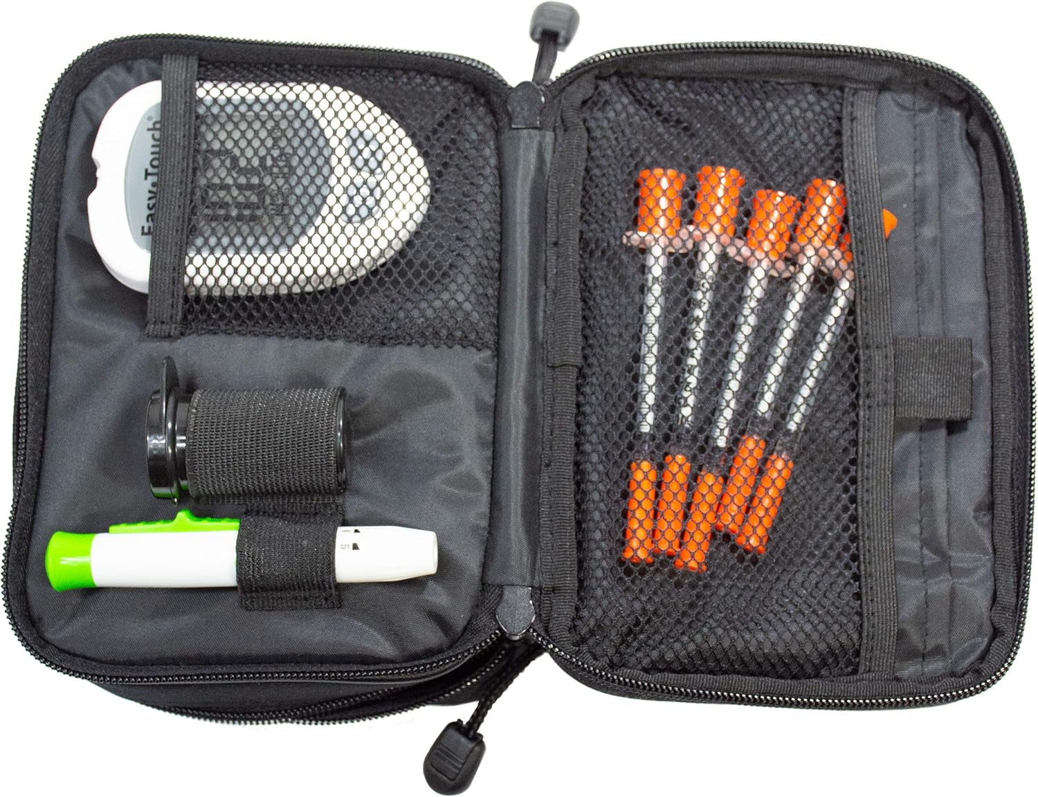 ChillMED Type 1 Daily Diabetes Case - Insulin Cooler Bag for Traveling & Everyday Use -Includes Reusable Ice Pack - 6 to 8 Hours of Cool Time (Red): Health & Personal Care