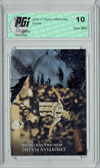 Amazon.com: Christian Pulisic 2016 Panini Afficionado #41 Rookie Card