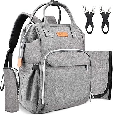 Pantheon Sac A Langer Sac A Dos Pour Bebe Fille Garcon Et Matelas A Langer Sac A Dos Multifonction Avec Port De Chargement Usb Amazon Fr Vetements Et Accessoires