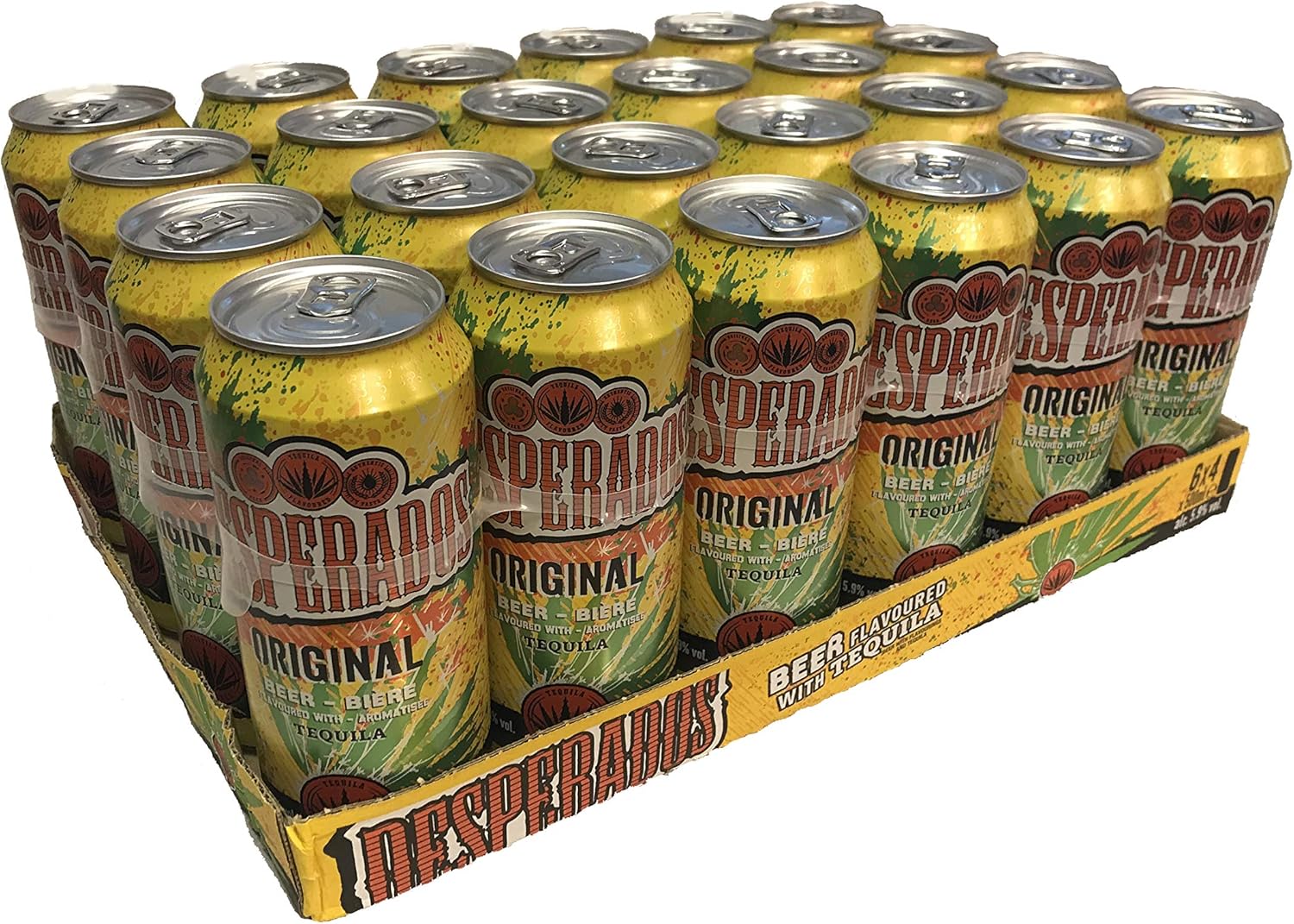 Desperados Beer with Tequila cans 24 X 500ml case Amazon.co.uk Beer