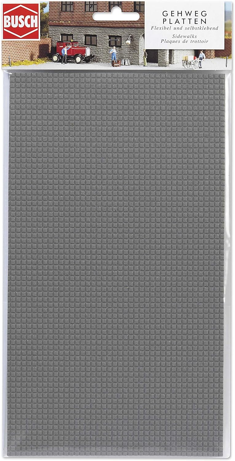 Busch 7401 - Gehwegplatten HO