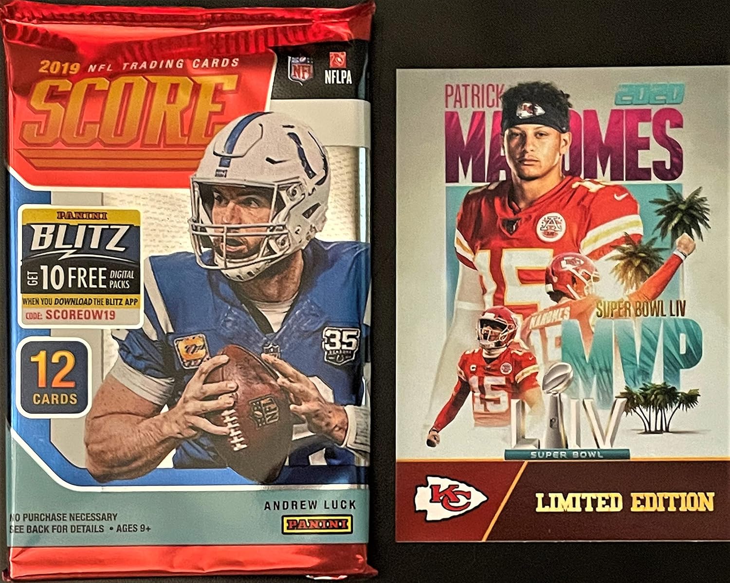 Amazon 2019 Panini SCORE FACTORY SEALED FOOTBALL CARD PACK W 12 