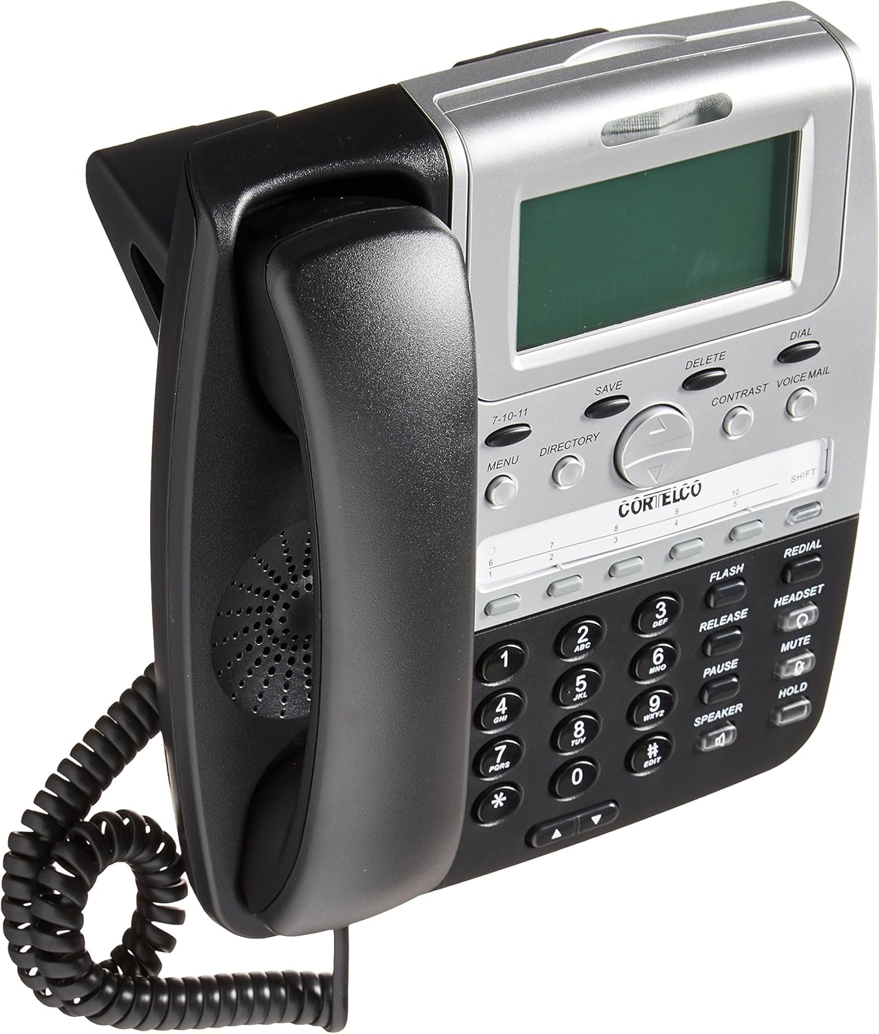 Cortelco 270000-TP2-27S 1-Handset Landline Telephone,Black