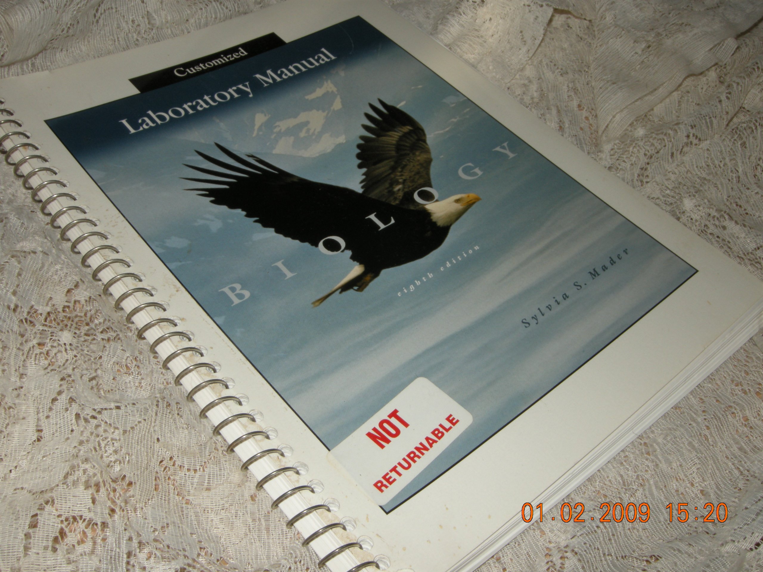Customized Laboratory Manual: Sylvia Mader: 9780072970814: Amazon.com: Books