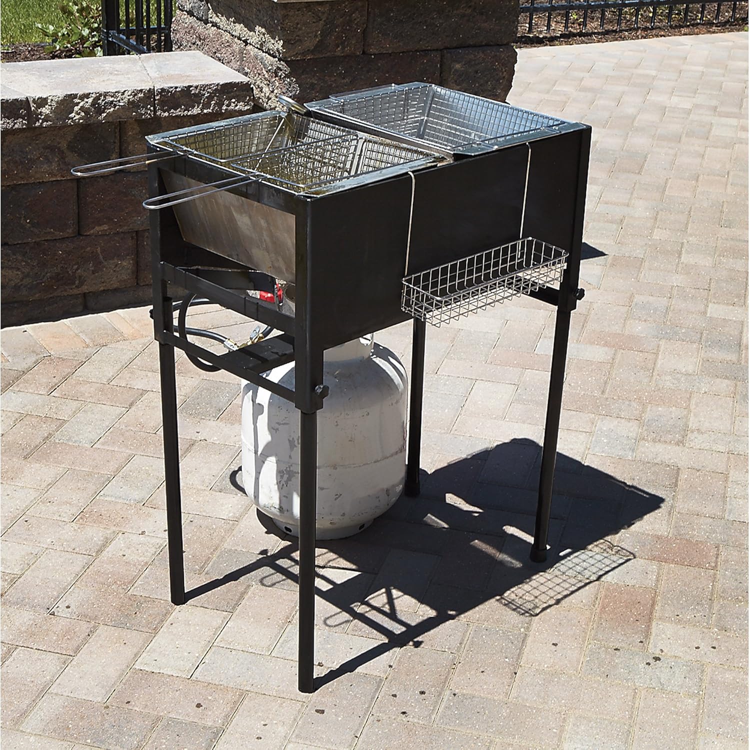 Kitchener Triple Basket Deep Fryer Amazon Co Uk Kitchen Home