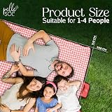 Pelle & Sol Picnic Blanket 200x140 cm Waterproof Sandproof Foldable view 6