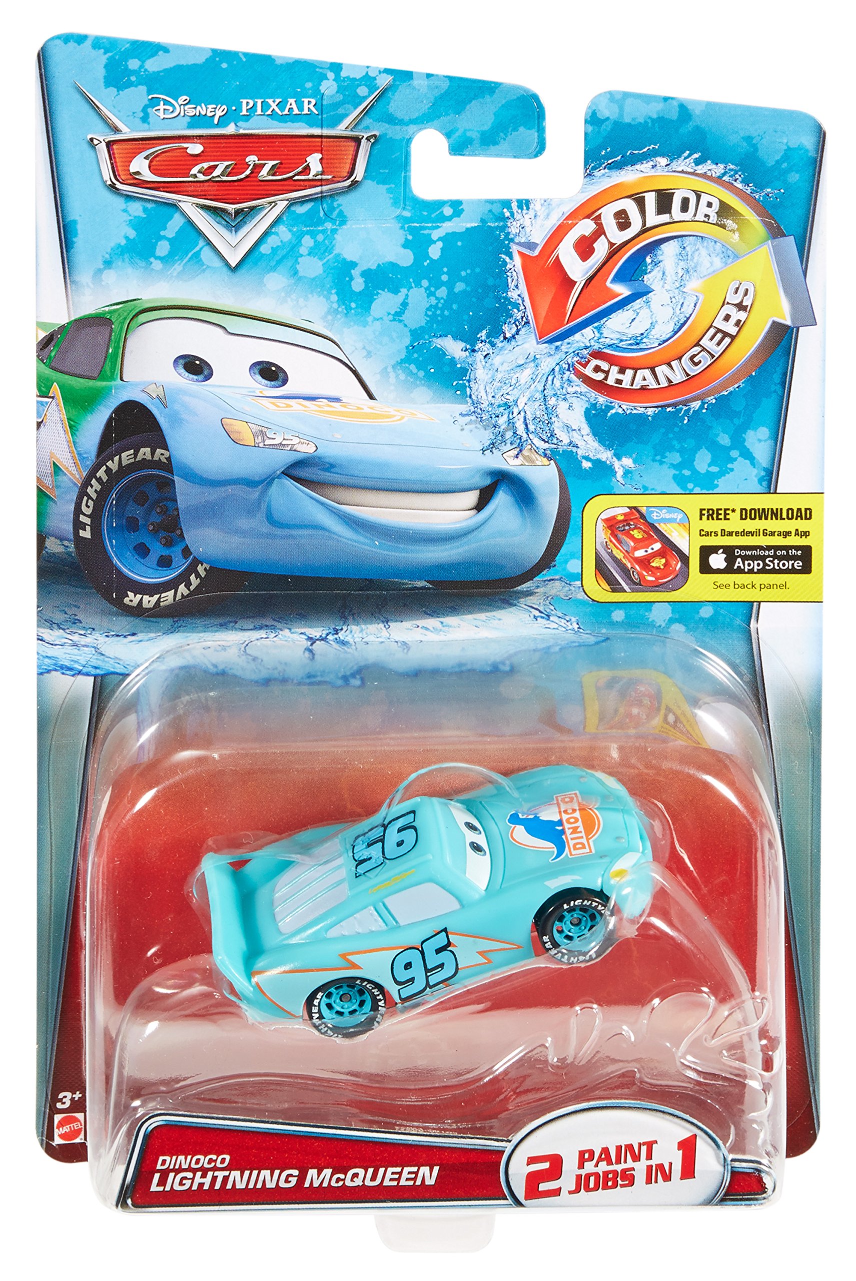 Cars 2016 Mattel Color Changers Minicar Dainako Lightning Mcqueen