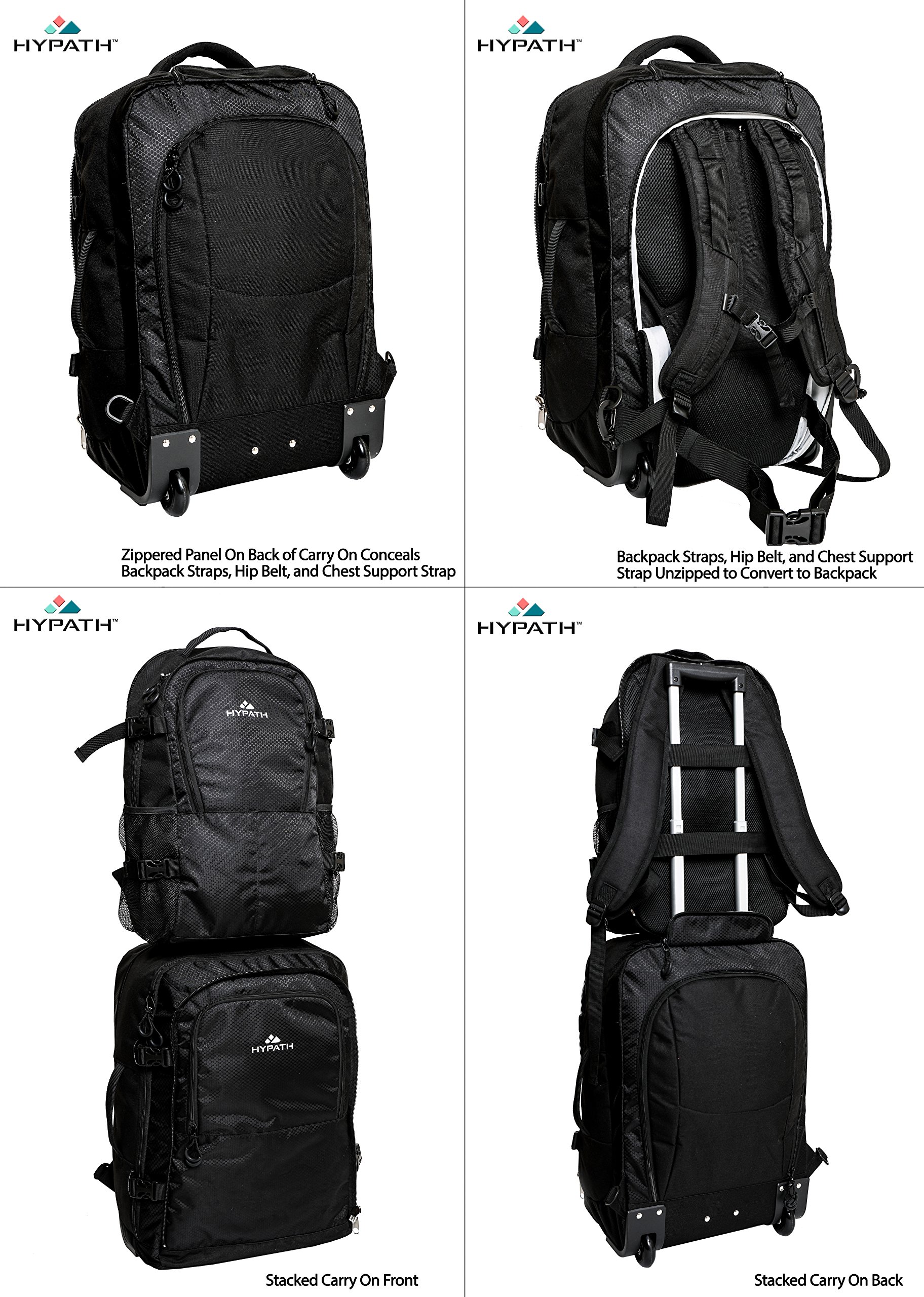 Best Carry On Wheeled Backpack For Travel Literacy Basics