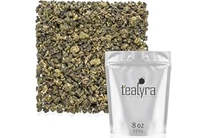 Tealyra - Jin Xuan Milk Supreme Oolong - High Mountain Tainwanese Oolong Loose Leaf Tea - Unique Taste and Aroma - Caffeine Medium - 220g (8-ounce)