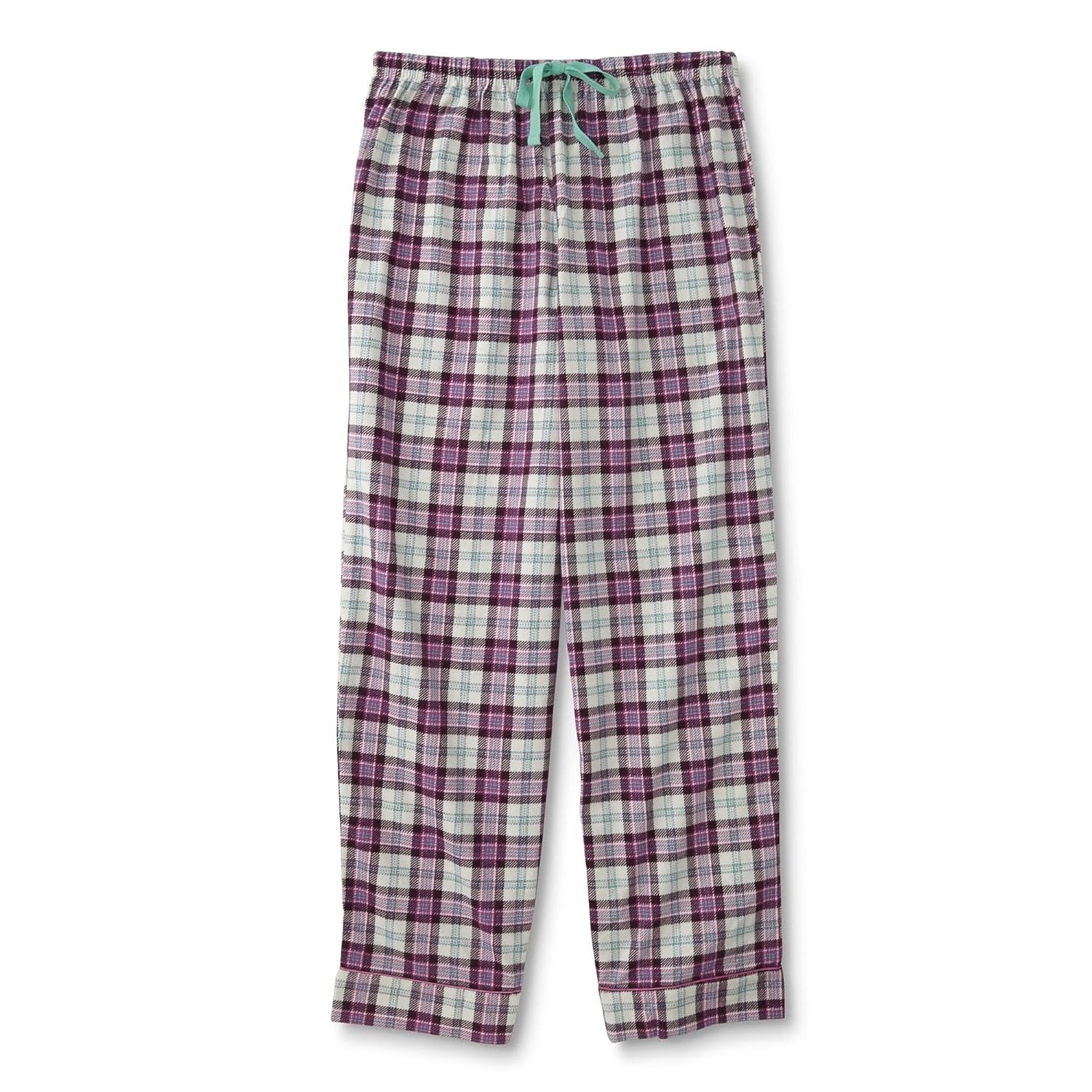 Joe Boxer Womens Plus Size 2Piece Flannel Pajamas Shirt & Pant Set