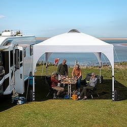 Yaheetech 10x10 Pop Up Canopy Tent with Vent, Easy