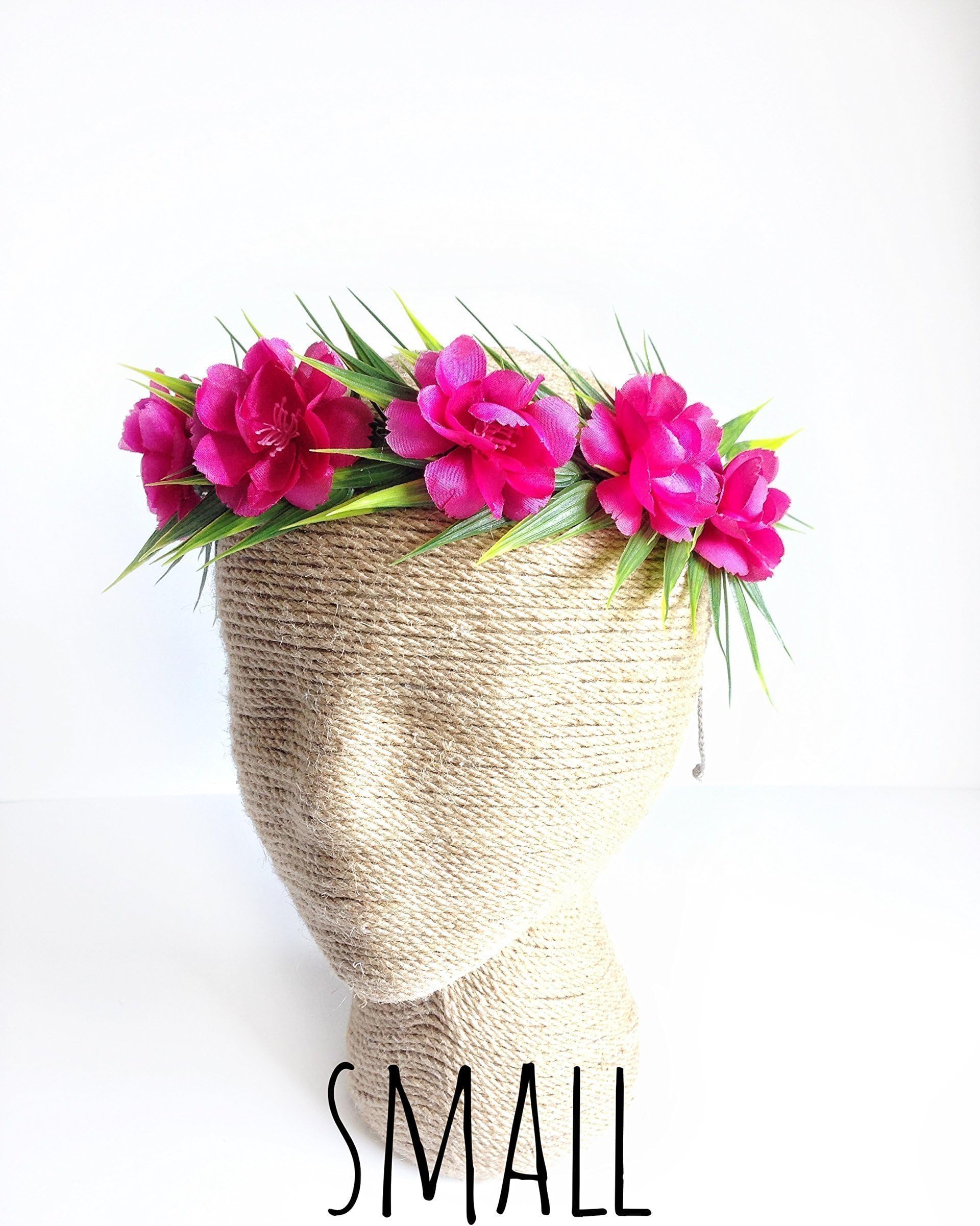 Moana Flower Crown Headband Tieback Haku Lei Child Size 13 inches to 16 inches
