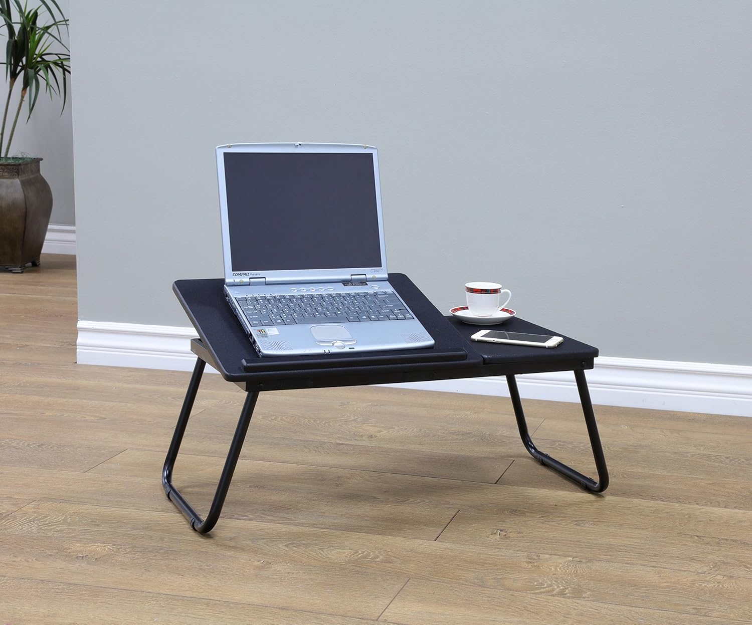 Best black foldable table lap desk