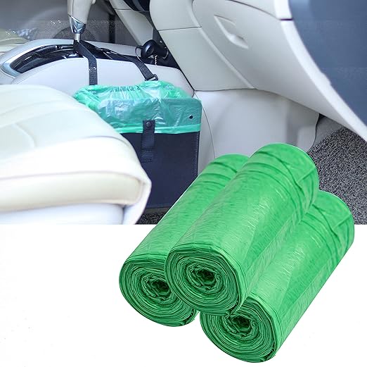 Disposable Plastic Garbage Bag for Car Garbage Can Hanging Trash Can Bin