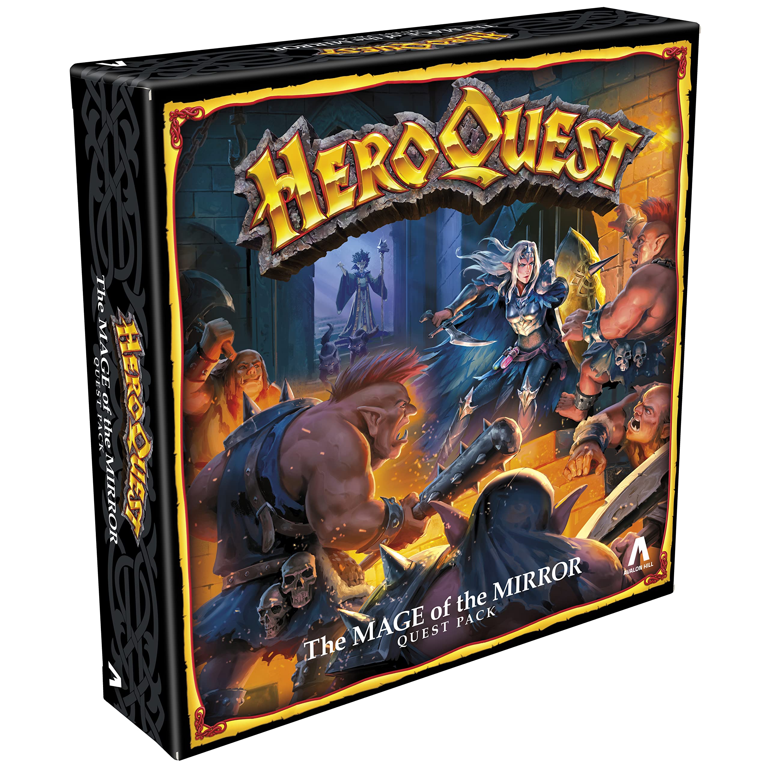 Avalon Hill Heroquest The Mage of Mirror Quest Pack, Roleplaying Game, Requires System to Play,for ages 14+, F7539, Multicolor — image 1