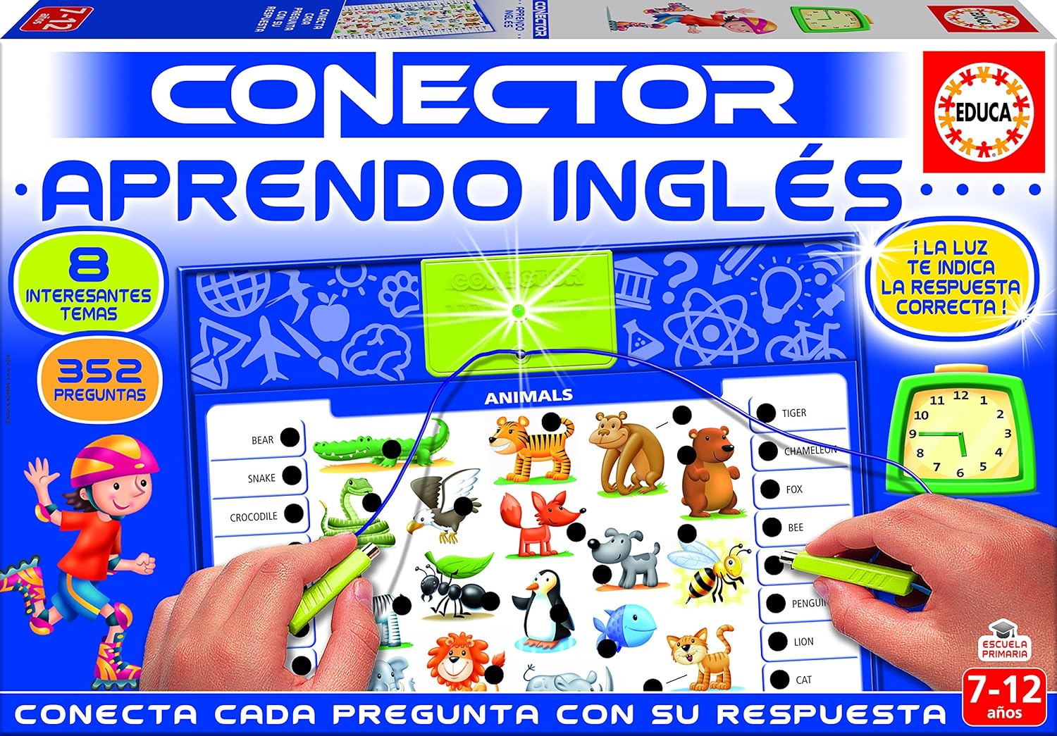 Educa Borrás Conector aprendo inglés