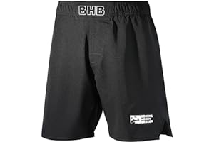 Boxing Honey Badger BJJ Shorts MMA Fight Shorts, Premium Grappling, No-Gi Brazilian Jiu Jitsu, Kick Boxing Shorts for Men