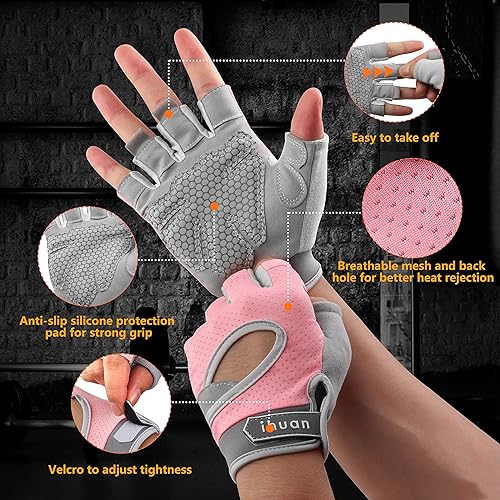 Workout Gloves Men Ihuan Breathable Workout Gloves For Women Men
