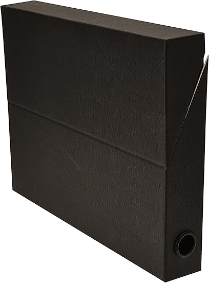 Esselte 806661 - Caja de trasferencia (50 mm), negro: Amazon.es: Oficina y papelería