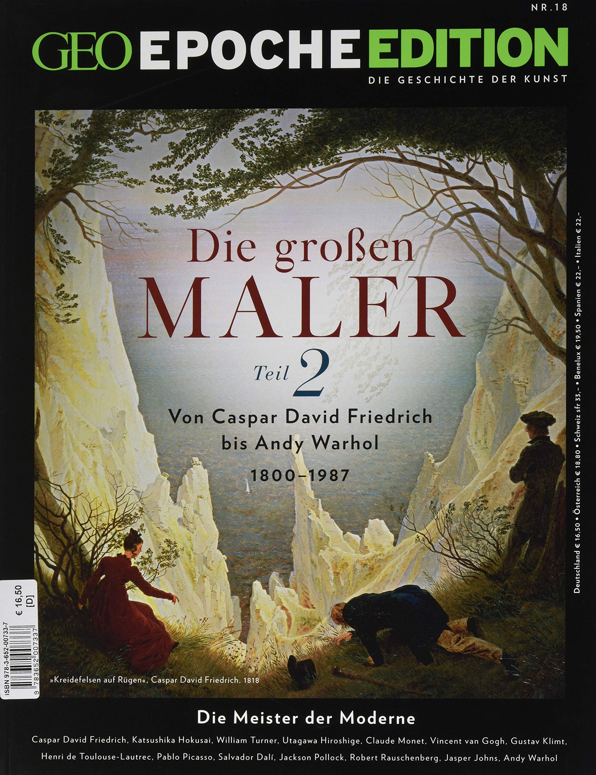Geo Epoche Edition Geo Epoche Edition 18 2018 Die Grossen Maler Teil Ii Amazon De Schaper Michael Schaper Michael Bucher