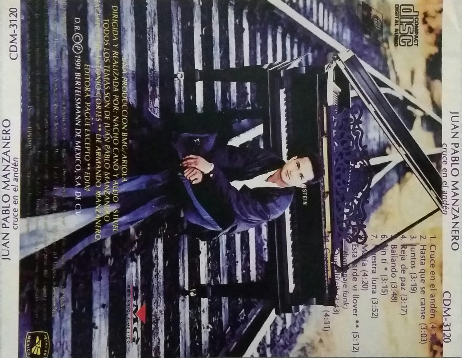 Juan Pablo Manzanero Juan Pablo Manzanero Cruce En El Anden Amazon Com Music