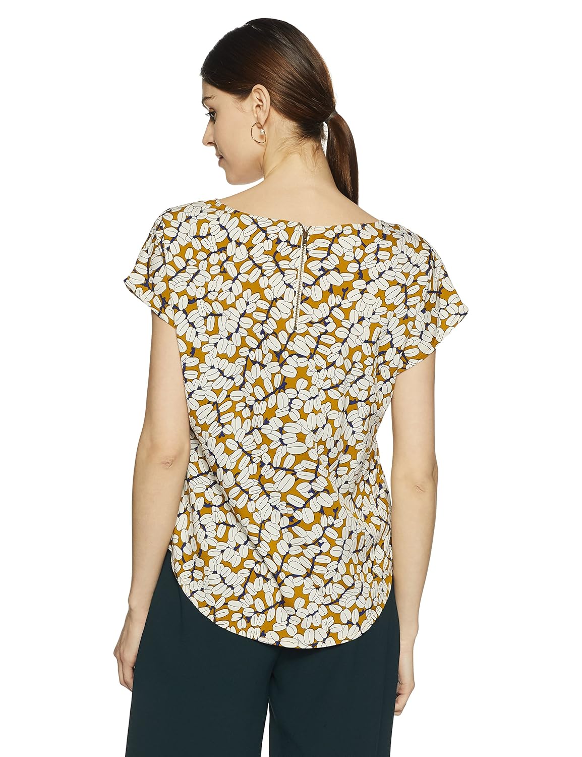 van heusen women's regular fit cotton shirt